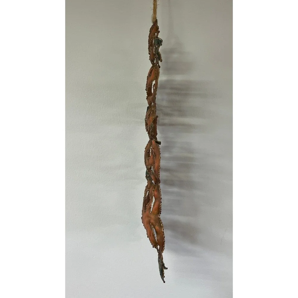 Stacked Metal Jack-O-Lantern Pumpkin Wall Hanging Halloween Decor 19